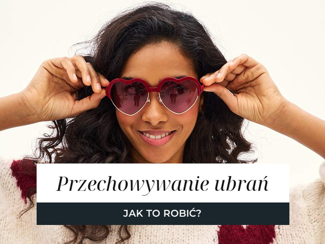 Kremowy sweter dzianinowy przygotowany do przechowywania