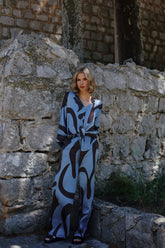 Szerokie spodnie Wave Whisperer