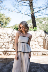 Top z lnem Sandy Toes