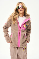 Kurtka Teddy Sandstone