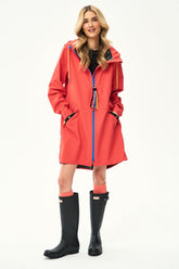 Długa kurtka przeciwdeszczowa Electric Mind