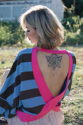 Bluza z odkrytymi plecami Shell Seeker