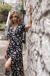 Sukienka midi Fiori All Mare