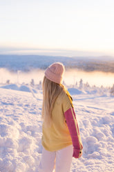 Wełniany sweter z golfem Shine Bright