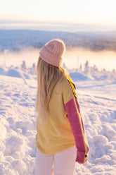 Wełniany sweter z golfem Shine Bright