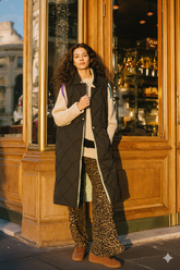 Długa kamizelka dwustronna Grove Walk