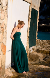 Szerokie spodnie Forest Dream