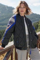 Bomberka pikowana Retro Beat