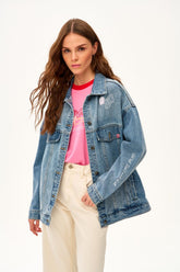 Kurtka jeansowa Travel Notes