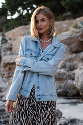 Kurtka jeansowa Mystic Travel