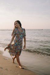 Sukienka midi Velvet Wind