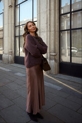 Spódnica midi Chocolate Touch