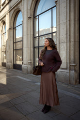 Spódnica midi Chocolate Touch