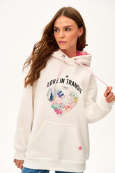 Bluza z kapturem Love in Transit