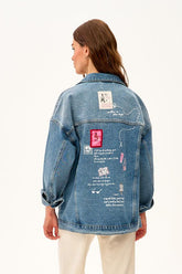 Kurtka jeansowa Travel Notes