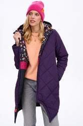 Dwustronna kurtka zimowa Iceberg Blooming Secret