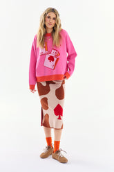 Spódnica dzianinowa Lucky Move