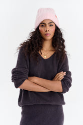 Sweter Espresso Bloom