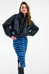 Spódnica dzianinowa Blue Rebel