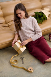 Wełniany sweter Oatmeal Latte