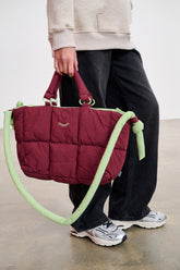 Pikowana torba dwustronna Matcha Time