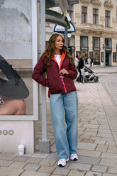 Kurtka dwustronna z kapturem Poppy Loud Love