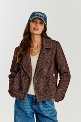 Kurtka ramoneska Retro Rouge