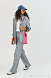 Szerokie spodnie Manhattan Style