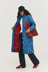 Płaszcz pikowany Meowtropolitan