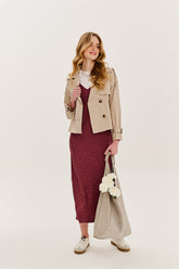 Trencz krótki Sunlit Breeze