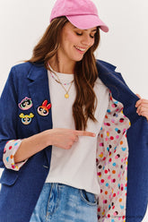 Marynarka jeansowa Powerpuff Girls