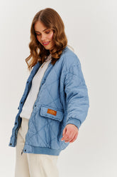 Bomberka pikowana oversize Wind of Change