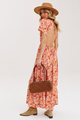 Sukienka maxi z odkrytymi plecami Dakota