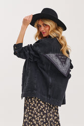 Kurtka jeansowa Boho Prerie