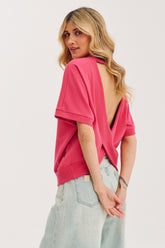 Bluzka z odkrytymi plecami Lucky