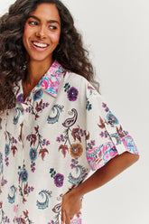 Koszula z lnem Desert Blossom