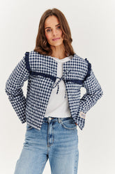 Lekka kurtka pikowana Indigo Charm