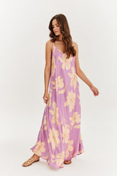 Sukienka maxi na ramiączkach Lila del Sol