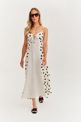 Sukienka maxi na ramiączkach Summer Dots