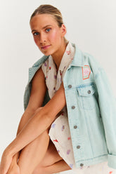 Kurtka jeansowa Bella Ciao