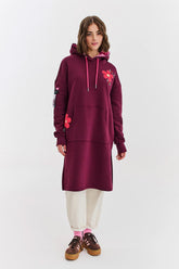 Długa bluza longline Lucky Charm