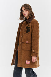 Płaszcz sztruksowy Change Your Fate