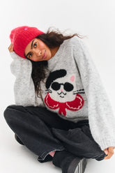 Sweter French Purrfect