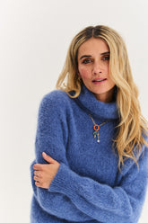 Sweter z golfem Clouded Light