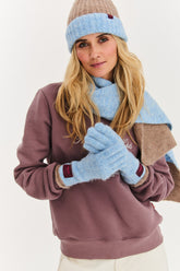 Szalik DuoPuff Sky Latte