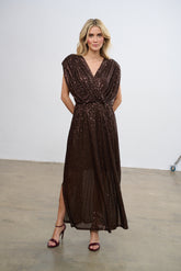 Długa sukienka cekinowa Magnetic Soul