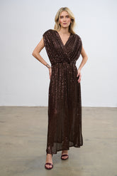 Długa sukienka cekinowa Magnetic Soul