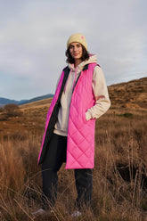 Długa kamizelka dwustronna Sugar Core