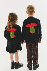 Bomberka głęboka czerń grzybek Teofil