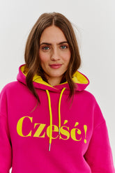 Bluza z kapturem Cześć i Pa!